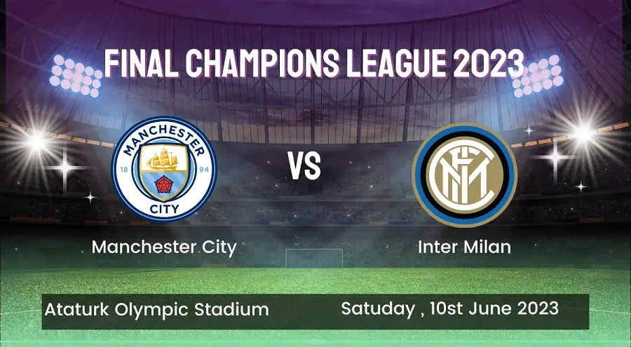Manchester City vs Inter Milan final chmapions league