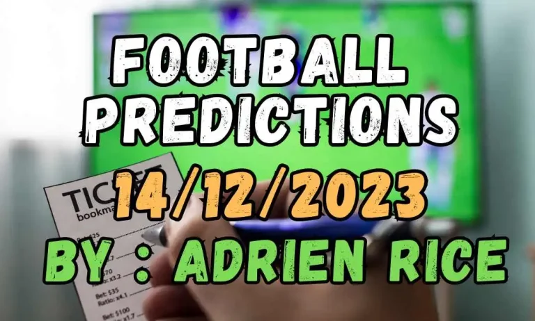 Expert football predictions for December 15, 2023, featuring Nottingham vs. Tottenham and Genoa vs. Juventus. Get winning insights now!