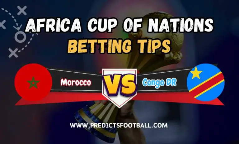 Expert Football Predictions for Morocco vs Congo DR AFCON 2023 clash at Stade de San Pédro. Explore betting tips for a thrilling experience with expert PredictsFootball.