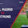 Can Real Madrid win the 15th UCL title against Borussia Dortmund?