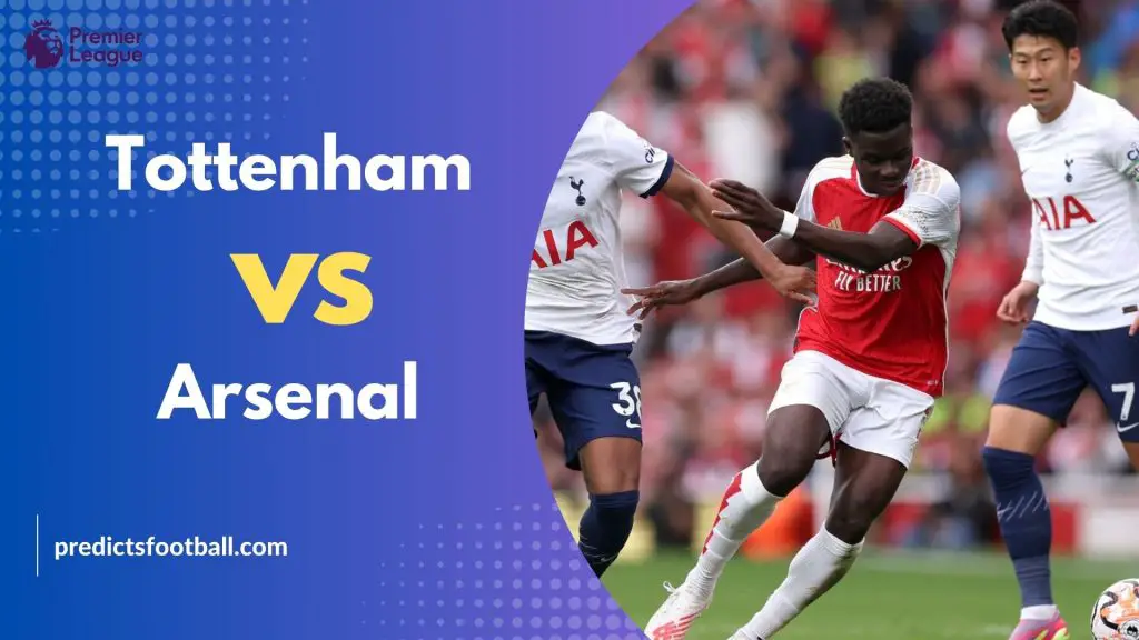 Football predictions for Tottenham vs Arsenal on 2024-09-15