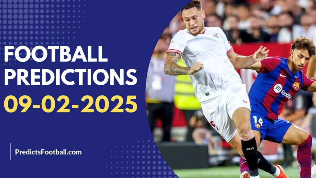 Free Football Predictions Today February 09, 2025 Super hot