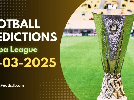 Football Predictions Europa League March 06, 2025 Super Hot VIP